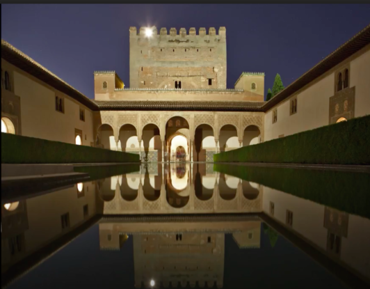 Patio de los Arrayanes.Alhambra